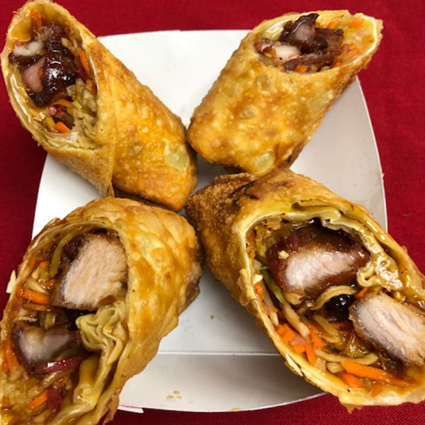 Korean BBQ Pork Belly Eggroll